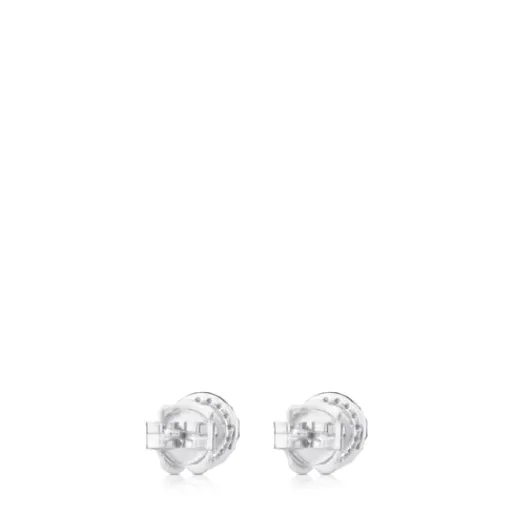 Pendientes de oro blanco y topacio azul Color Kings^TOUS New