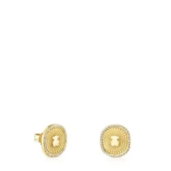 Pendientes de con diamantes 0,19 ct Oursin^TOUS Discount