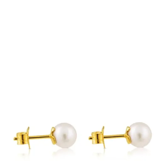 Pendientes de oro con perla Pearls^TOUS Sale