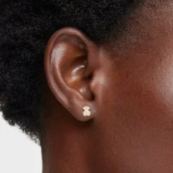 Pendientes de motivo oso 0,5cm. Baby^TOUS Sale