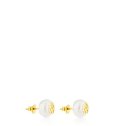 Pendientes de oro Rosa d'Abril^TOUS