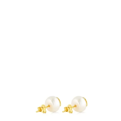Pendientes de oro Rosa d'Abril^TOUS