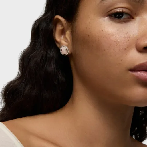 Pendientes de con cuarzo rosa Camille^TOUS Clearance