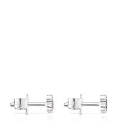 Pendientes de plata con oso de amatistas New Motif^TOUS Outlet