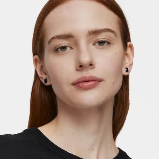 Pendientes de plata y ónix facetado Color^TOUS Outlet