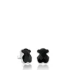 Pendientes de plata y ónix facetado Color^TOUS Outlet