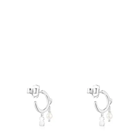 Pendientes de plata y perlas Cool Joy^TOUS Sale