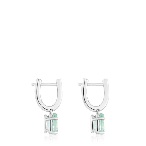 Pendientes de y prasiolita Basic Colors^TOUS