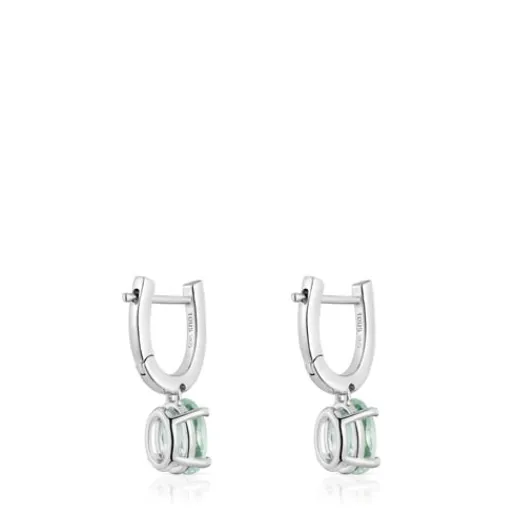 Pendientes de y prasiolita Basic Colors^TOUS