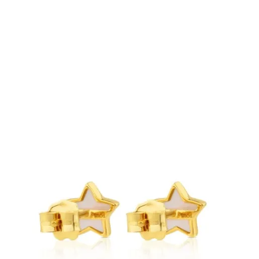 Pendientes estrella de y nácar XXS^TOUS Clearance