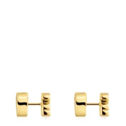 Pendientes oso con baño de oro 18 kt sobre plata y diamantes 1950^TOUS Hot