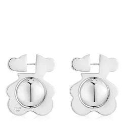 Pendientes oso de plata y motivo I-Bear^TOUS