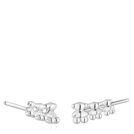 Pendientes trepadores osos de plata Bold Bear^TOUS Discount