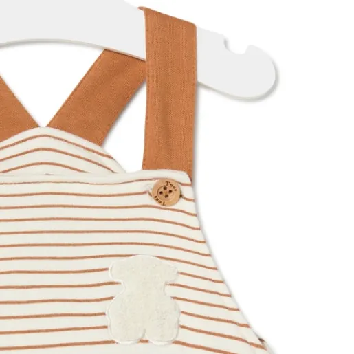 Peto de bebé de tirantes Classic naranja^TOUS Outlet