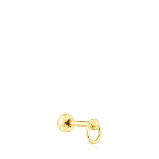 Piercing de acero IP dorado Plump^TOUS Hot