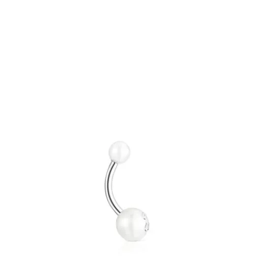 Piercing de ombligo Pearl de y perlas^TOUS