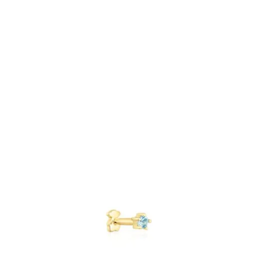 Piercing de oreja de oro con topacio Cool Joy^TOUS