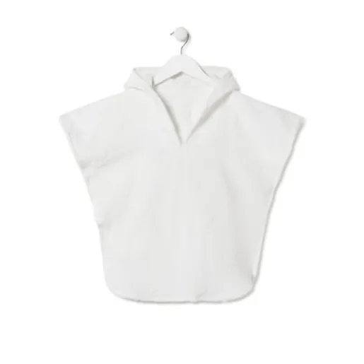 Poncho de rizo Rus MS Blanco^TOUS Hot