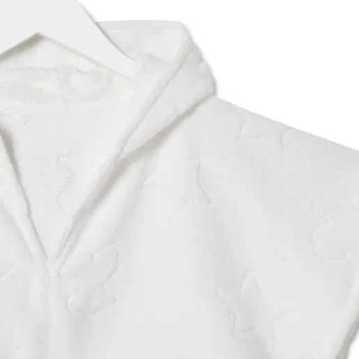 Poncho de rizo Rus MS Blanco^TOUS Hot