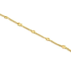 Pulsera cadena con baño de oro 18 kt sobre plata motivos Bold Motif^TOUS Best