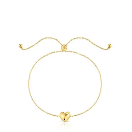 Pulsera cadena corazón de oro My Other Half^TOUS Online