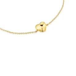 Pulsera cadena corazón de oro My Other Half^TOUS Online