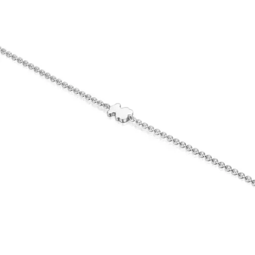 Pulsera cadena de plata y motivo oso Sweet Dolls^TOUS Sale