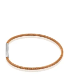 Pulsera de acero IP naranja 17 cm Mesh Tube^TOUS Hot