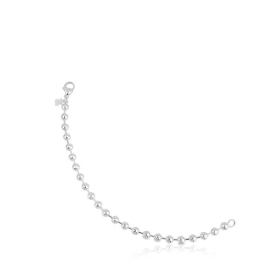 Pulsera de bolas de plata Basics^TOUS Clearance