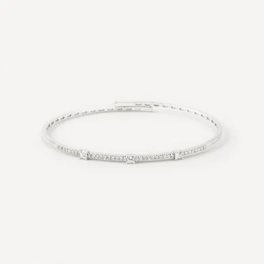 Pulsera de oro blanco con diamantes ATELIER^TOUS