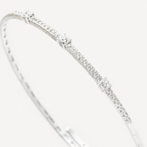Pulsera de oro blanco con diamantes ATELIER^TOUS