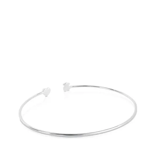 Pulsera de oro blanco y diamantes Puppies^TOUS New