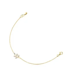 Pulsera de oro con diamantes Gem Power^TOUS Hot