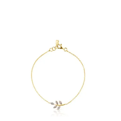 Pulsera de oro con diamantes Gem Power^TOUS Hot