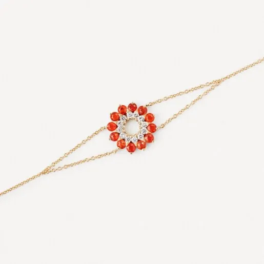 Pulsera de con diamantes y ópalos de fuego ATELIER^TOUS Online