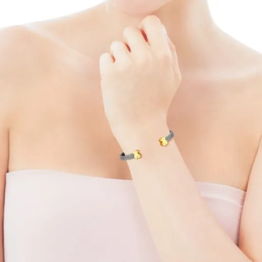 Pulsera de oro y acero osos Sweet Dolls^TOUS Outlet