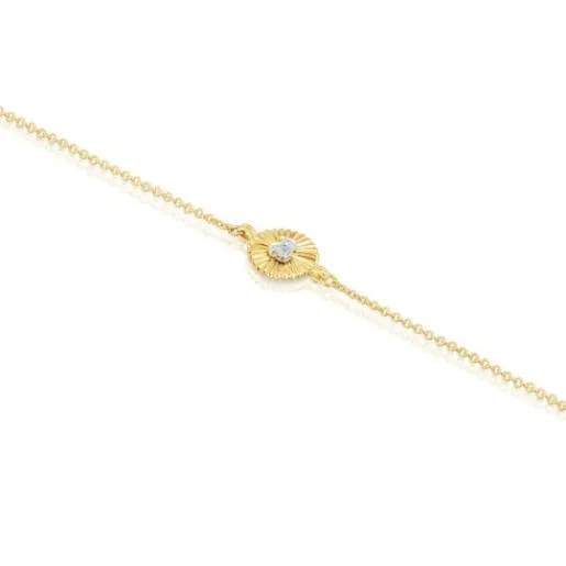 Pulsera de oro y diamantes Iris Motif^TOUS Outlet