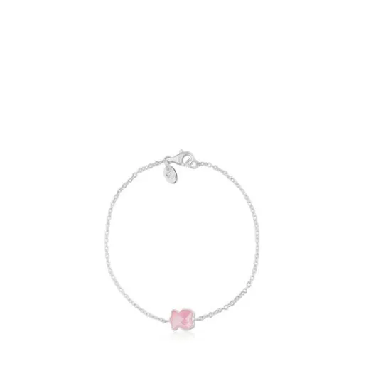 Pulsera de plata con cuarzo Color^TOUS Sale