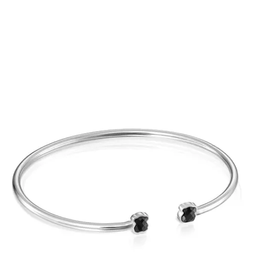 Pulsera de plata con ónix 5,5cm. Mini Onix^TOUS Clearance