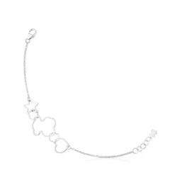 Pulsera de plata New Silueta^TOUS Online
