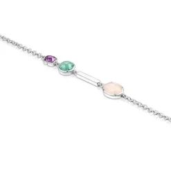 Pulsera de plata y gemas Cool Color^TOUS Discount