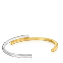 Pulsera esclava bicolor con motivos oso y corazón 1950^TOUS Clearance