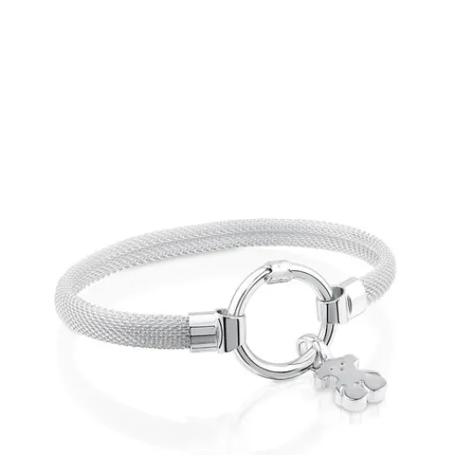 Pulsera mediana de plata Hold^TOUS Online