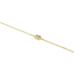 Pulsera oso de oro y nácar XXS^TOUS Online