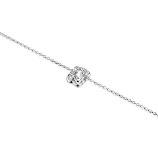 Pulsera triple oso de plata Bickie^TOUS Best