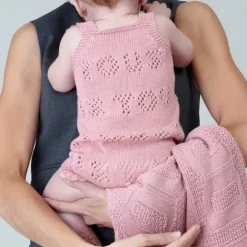Ranita de punto de bebé Tricot logo verde^TOUS Clearance