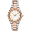 Reloj analógico con brazalete de acero y acero IPRG rosado T-Bear Kdt^TOUS Best