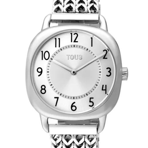 Reloj analógico Osier 1920 de acero^TOUS Online