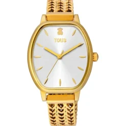 Reloj analógico Osier de IP dorado^TOUS New