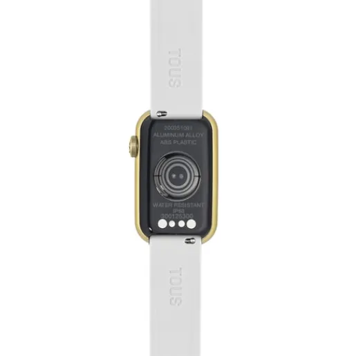 Reloj smartwatch con correa de nylon y correa de silicona blanca T-Band^TOUS Hot